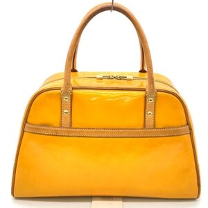 Louis Vuitton Yellow and Tan Satchel